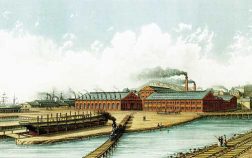 Union Iron Works Plant at Potrero, 1880s Union Iron Works Plant at Potrero, 1880s