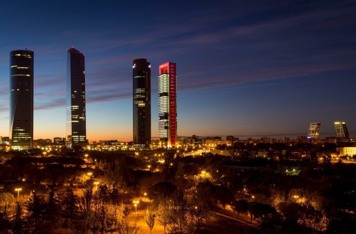 Spain skyline