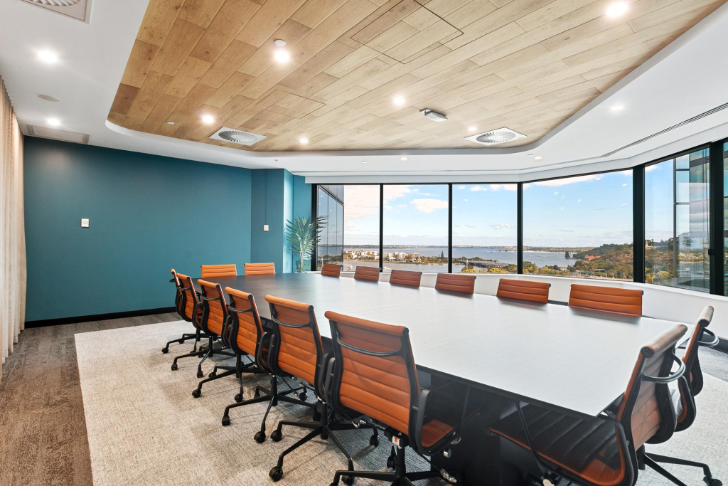 Commercial fit out project at Cash Converters Headquarters, Perth WA