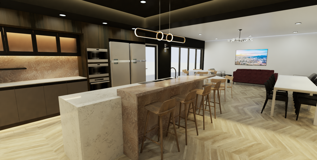 Office kitchen fitout at Klinger Australia, Perth WA